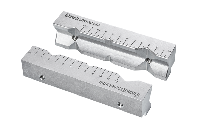 Typ SP / AP: Prismenbacken aus Stahl oder Aluminium